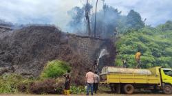 Gara-Gara Bocah Bakar Sampah, Bukit di Kolaka Utara Hangus Terbakar<