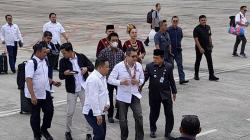 HT Tiba di Bandara Sultan Thaha, Disambut Gubernur dan Ketua DPW Partai Perindo Jambi<