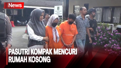 Pasutri Nyamar Jadi Kurir Paket, Kompak Jebol Puluhan Rumah Kosong