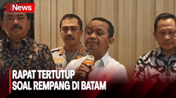 Tiga Menteri Gelar Rapat Tertutup soal Rempang di Batam 