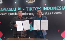 Dorong Integritas Pemilu 2024, Bawaslu Kolaborasi dengan TikTok<