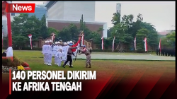Polri Kirim 140 Personel ke Afrika Tengah untuk Misi Perdamaian Dunia 