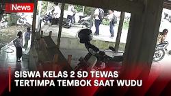 Sedang Wudu, Siswa Kelas 2 SD Tewas Tertimpa Tembok di Padang