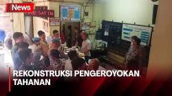 Pengeroyokan Antar Tahanan di Rutan Mapolres Depok, Tersangka Peragakan 18 Adegan