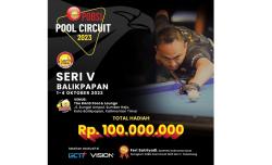POBSI Pool Circuit 2023 Seri V Balikpapan, Pebiliar Terbaik Indonesia Saling Sikut