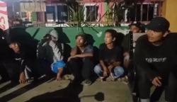 Janjian Tawuran, 16 Remaja Pangkalpinang Terciduk Patroli Tim Buser Naga