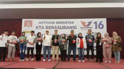 Bahagianya Ribuan Warga Bandung Dapat KTA Berasuransi Partai Perindo 