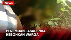 Penemuan Jasad Pria dengan Leher Terjerat Tambang Hebohkan Warga