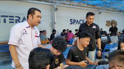 Anak Muda Antusias Ikut Turnamen Mobile Legends Pemuda Partai Perindo di Depok