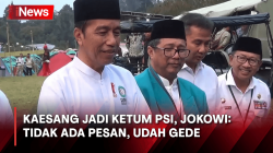 Kaesang Jadi Ketua Umum PSI, Jokowi: Tidak Ada Pesan, Udah Gede