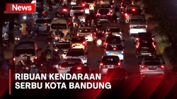 Libur Maulid Nabi, Ribuan Kendaraan Masuki Kota Bandung