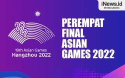 Infografis Perempat Final Asian Games 2022