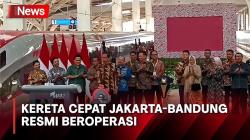 Pertama di Asia Tenggara, Presiden Jokowi Resmikan Kereta Cepat Jakarta-Bandung