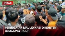 Berebut Makanan, Peringatan Tradisi Sedekah Maulid Nabi di Banten Berujung Ricuh