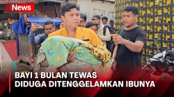 Tragis, Bayi 1 Bulan di Medan Ditemukan Tewas di Ember, Diduga  Ditenggelamkan Ibunya