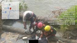 Hilang 3 Hari, Nenek di Langkat Ditemukan Tewas Terseret Sungai Pamah Sejauh 7 Km