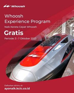 Pendaftaran Naik Kereta Cepat Jakarta-Bandung Gratis Resmi Dibuka, Situs ayonaik.kcic.co.id Error