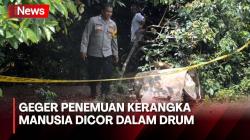 Fakta-Fakta Penemuan Kerangka Manusia Dicor dalam Drum di Aceh