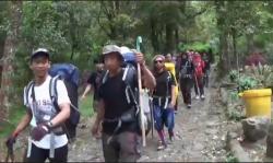 Kebakaran Gunung Lawu Meluas ke Petak 52 Magetan, Para Pendaki Dipaksa Turun 