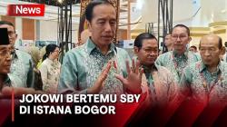 Presiden Jokowi Bertemu SBY Satu Jam di Istana Bogor, Ini yang Dibahas