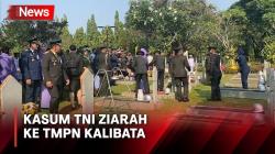 Momen Letjen TNI Bambang Ismawan Ziarah ke TMPN Kalibata