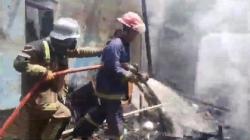Penghuni Pergi ke Hajatan Tinggalkan Tungku Nyala, 2 Rumah di Garut Ludes Terbakar 