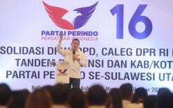 Konsolidasi Se-Sulut, HT Tegaskan Komitmen Partai Perindo Perjuangkan Kesejahteraan Rakyat<