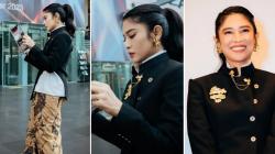 4 Potret Cantik Dian Sastro Pakai Beskap Hitam, Disebut Mirip Bangsawan 