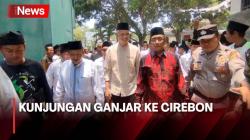 Kunjungan Ganjar ke Cirebon, Silaturahmi dengan Ulama hingga Dapat Dukungan Paguyuban Kades