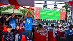 Seru, Pangdam Siliwangi dan Bobotoh Nobar Laga Persib vs Persebaya di Makodam