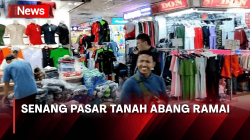 Pedagang Senang Pasar Tanah Abang Ramai setelah TikTok Shop Ditutup