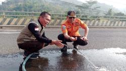 Sumber Air Susut 70 Persen, Basarnas Kirim Water Treatment ke Sumedang
