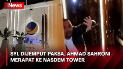 Ahmad Sahroni Muncul di Nasdem Tower Pasca SYL Dijemput Paksa KPK