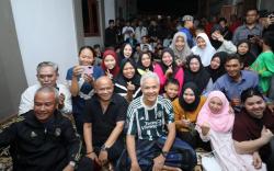 Ngariung di Kampung Nyalindung Bogor, Warga Buktikan Ganjar Pranowo Merakyat