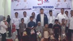 Berbagi dengan Anak Yatim di HUT ke-9 Partai Perindo, DPD Langkat: Wujud Rasa Syukur
