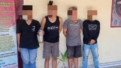 Operasi Pekat di Kotamobagu, 4 Pemuda Asyik Pesta Miras Ditangkap Polisi<