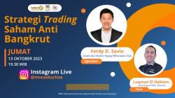 Belajar Strategi Trading Saham Anti Bangkrut di Instagram Live MNC Sekuritas