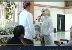 Pemain Voli Timnas Indonesia Doni Haryono Resmi Menikah dengan Wilda Siti Nurfadilah