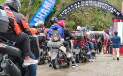 Maxi Yamaha Day 2023 Pecahkan Rekor Baru di Geosite Sipinsur Danau Toba, Dihadiri 1.100 Bikers