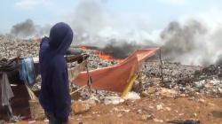 TPA Cikolotok Purwakarta Kembali Terbakar, Api Melalap Semua Areal Sampah