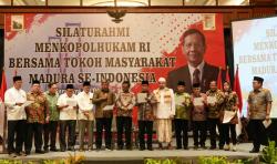 Tokoh Madura se-Indonesia Deklarasi Pemilu Damai bersama Mahfud MD