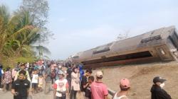 9 Perjalanan KA Memutar via Jalur Utara Jawa Dampak Kecelakaan Kereta di Kulonprogo