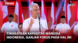 Fokus Tingkatkan Kapasitas Manusia Indonesia, Ganjar Fokus pada 3 Hal Ini