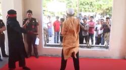 Kasus Pemerkosaan, Warga Aceh Dicambuk 158 Kali<