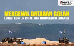 Infografis Mengenal Dataran Golan di Lebanon, Lokasi Konflik Israel dan Hizbullah  