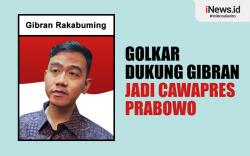 Infografis Golkar Dukung Gibran Jadi Cawapres Prabowo