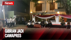 Koalisi Indonesia Maju Resmi Umumkan Gibran Rakabuming Jadi Cawapres Prabowo