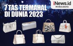 Infografis 7 Tas Termahal di Dunia 2023