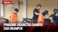 Tergiur Uang yang Dibawa, Pengemis Disabilitas Dianiaya dan Dirampok 2 Pemuda 
