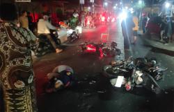 Kecelakaan di Bantul, Ugal-ugalan di Jalan 2 Pemotor Luka Berat